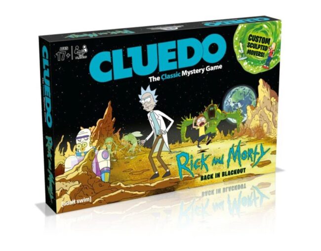 Winning Moves: Cluedo - Rick and Morty Board Game (English Language) (003210)
