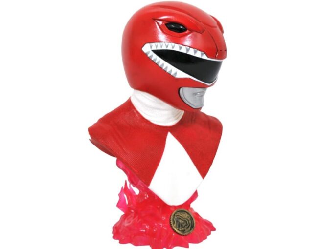 Diamond Legends In 3D: Mighty Morphin Power Rangers - Red Ranger Bust (1/2) (Sep212194)