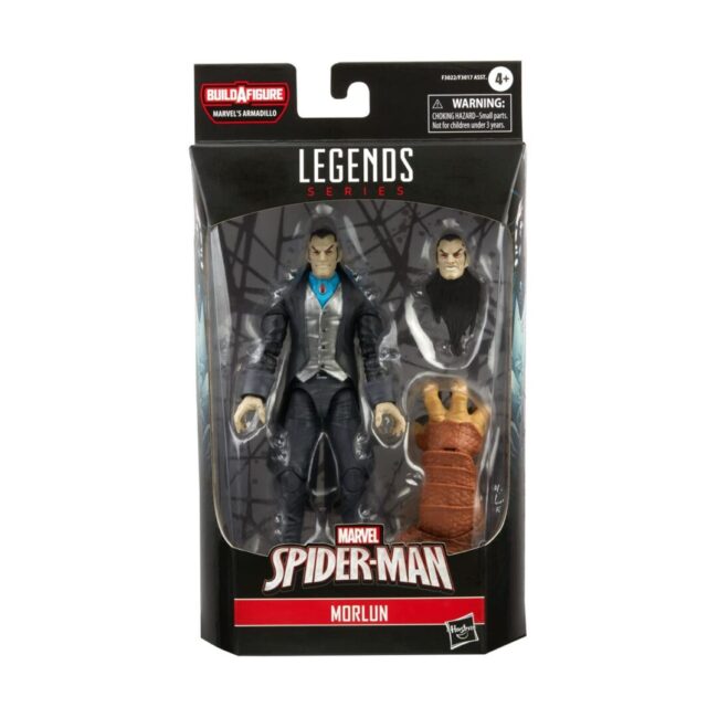 Hasbro Fans - Marvel Spider-Man: Build A Figure Legends Series - Morlun Action Figure (F3022) - Image 2