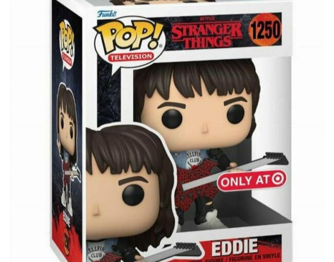 Funko Pop! Television: Netflix Stranger Things Season 4 - Eddie (Special Edition) #1250 Vinyl Figure