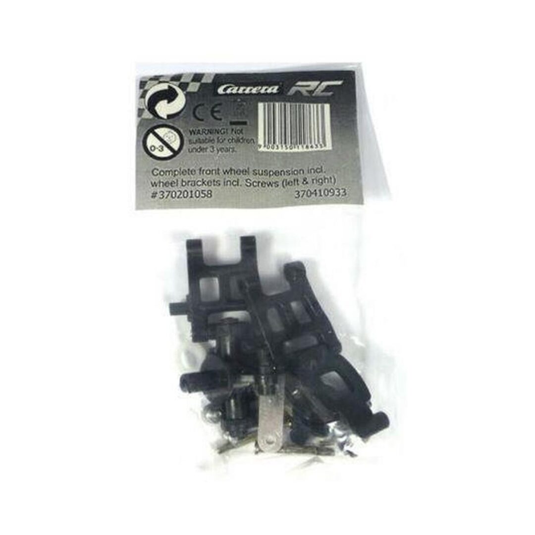 Carrera Spare Parts: Complete front wheel suspension incl. wheel brackets incl. Screws (left & right) (370410933)