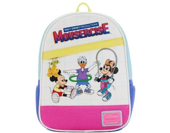 Loungefly Disney Mickey Mouse - Mousercise Mini Backpack (WDBK2353)
