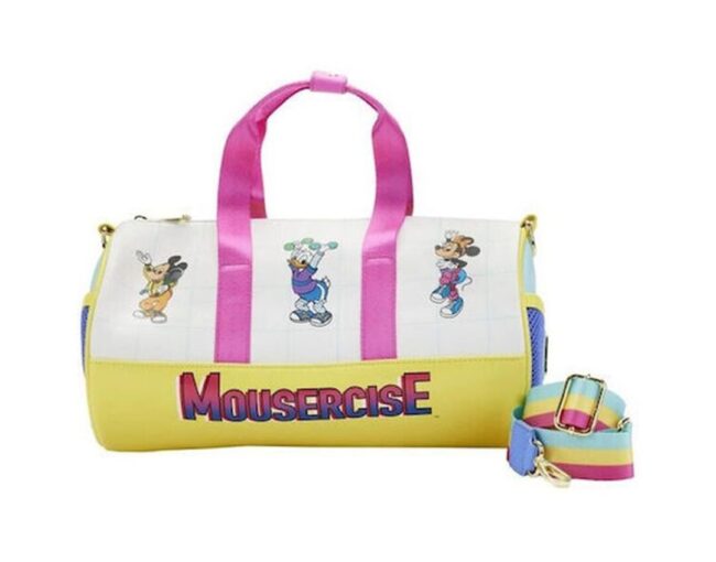 Loungefly Disney Mickey Mouse - Mousercise Duffle Bag (WDTB2548)