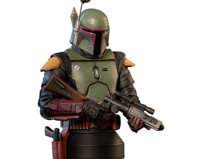 Diamond Star Wars: Book of Boba Fett - Bobba Fett Bust (1/6) (JAN221988) - Image 2