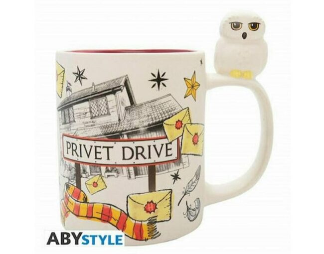 Abysse Harry Potter - Hedwig & Privet Drive 3D Handle Mug (ABYMUG918)