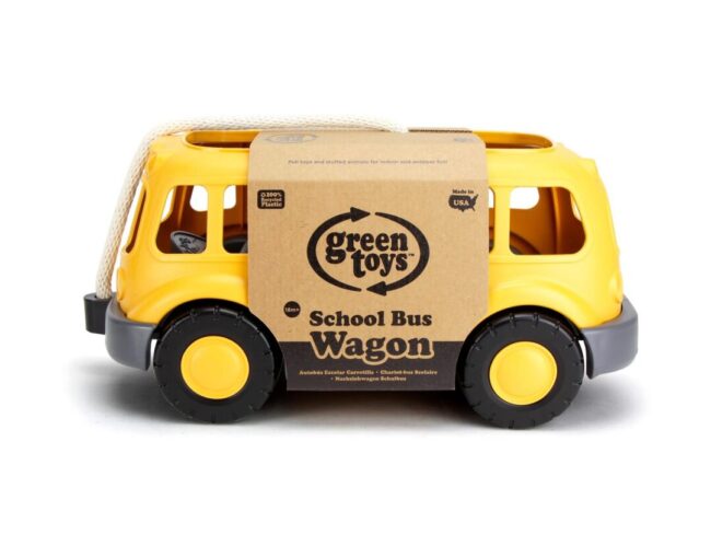 Green Toys: School Bus Wagon (WAGSB-1567) - Image 2