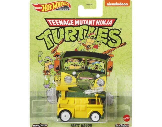 Mattel Hot Wheels Premium: Teenage Mutant Ninja Turtles - Party Wagon (GJR50)