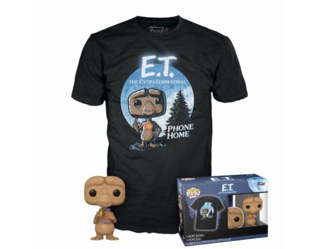 Funko Pop! & Tee (Adult): E.T. - E.T. with Candy (Special Edition) Vinyl Figure & T-Shirt (S)