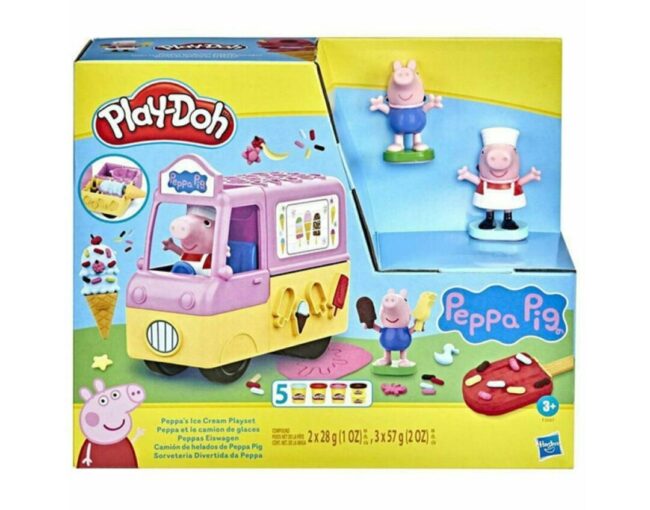 Hasbro Play-Doh Peppa Pig - Peppa's Ice Cream Playset (F3597)