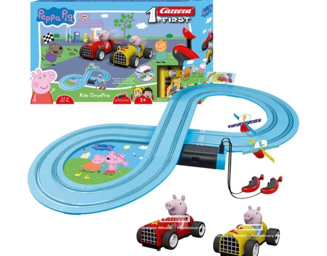 Carrera Slot 1.First: Peppa Pig - Kids GranPrix - 1:50 (20063043)
