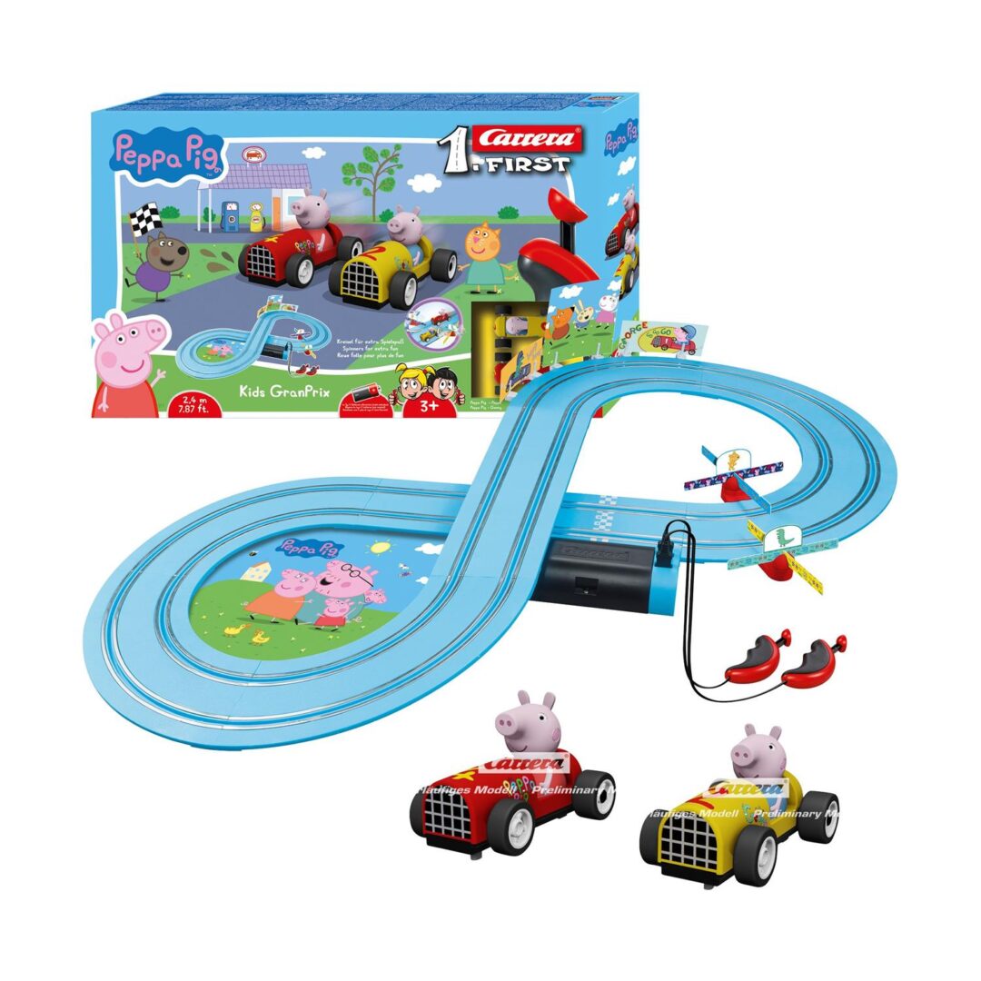 Carrera Slot 1.First: Peppa Pig - Kids GranPrix - 1:50 (20063043)