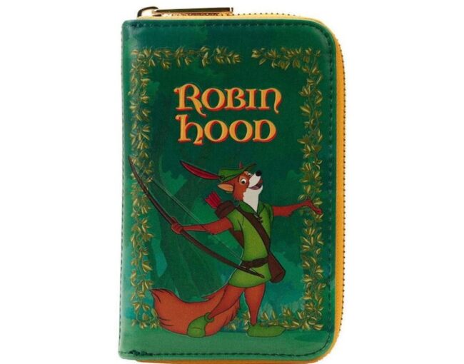 Loungefly Disney: Classic Book - Robin Hood Zip Around Wallet (WDWA2340)