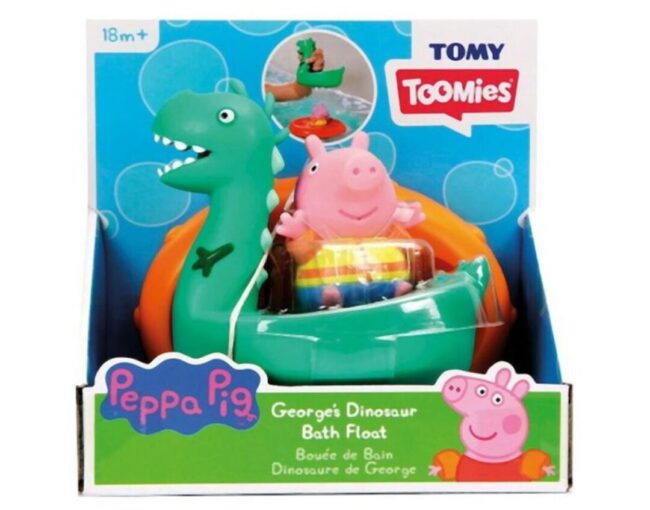 Tomy Toomies Peppa Pig - George's Dinosaur Bath Float (George)
