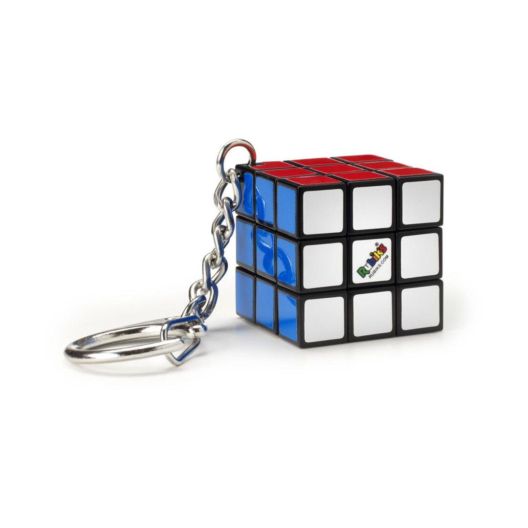 Spin Master Rubik’s Cube: Classic 3x3 Cube with Keychain (6064001)