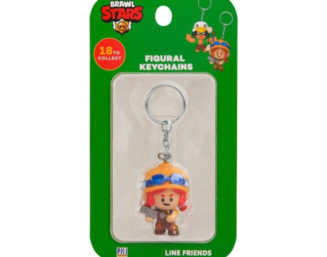 P.M.I. Brawl Stars Figural Keychain - 1 Pack (S1) (Random) (BRW8010)