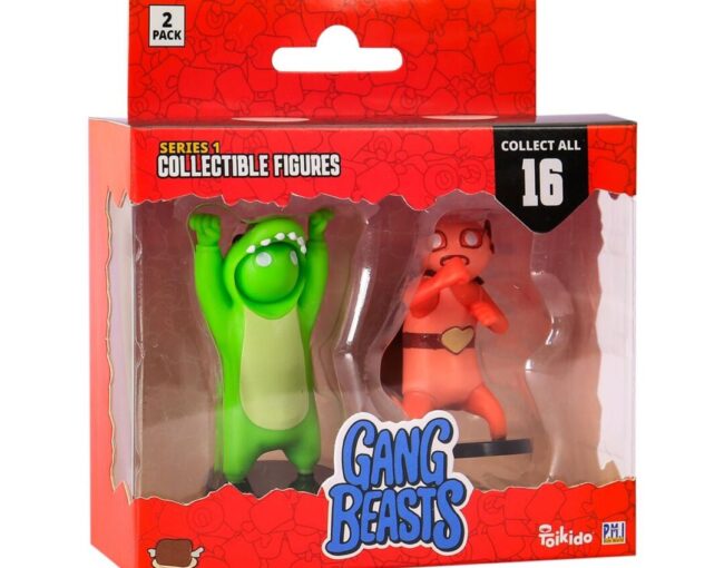 P.M.I. Gang Beasts Collectible Figures - 2 Pack (S1) (Random) (GB2015)