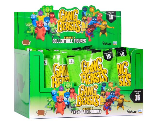 P.M.I. Gang Beasts Figural Keychains - 1 Pack (S1) (Random) (GB8004)
