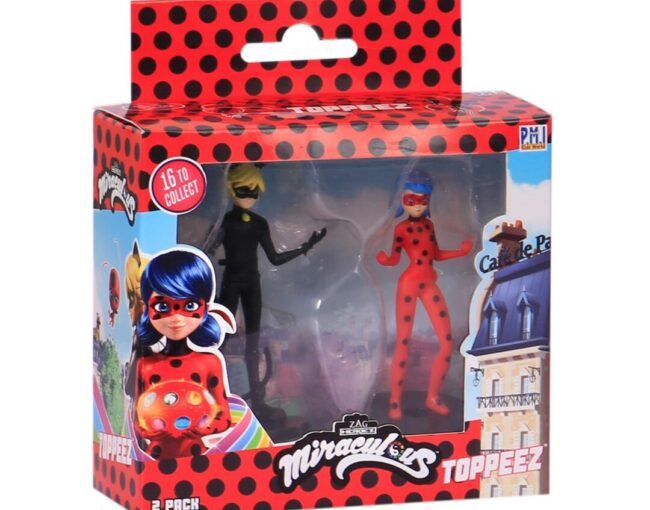 P.M.I. Miraculous Pencil Toppers - 2 Pack (S1) (Random) (MLB2015)