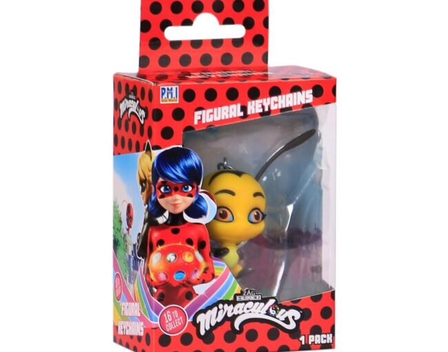 P.M.I. Miraculous Figural Keychain - 1 Pack (S1) (Random) (MLB8010)