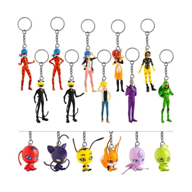 P.M.I. Miraculous Figural Keychain - 1 Pack (S1) (Random) (MLB8010) - Image 2