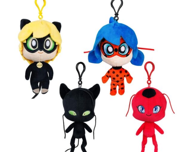 P.M.I. Miraculous Clip On Plush Characters (S1) (Random) (MLB7004) - Image 2