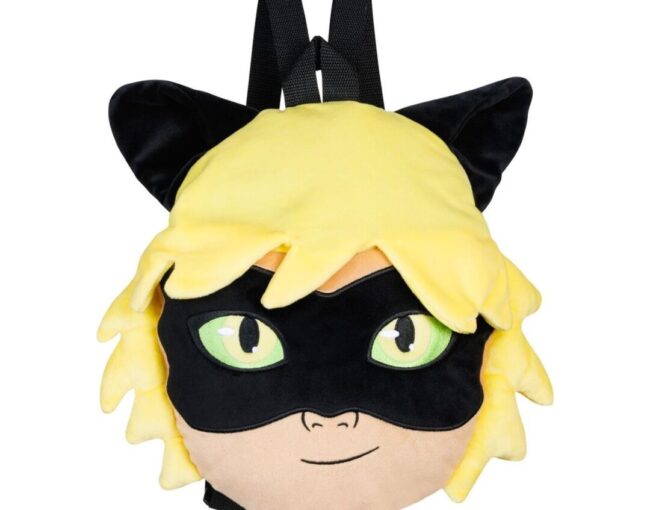 P.M.I. Miraculous Plush Backpacks 30cm (Random-2 characters to collect-Lady Bug/Black-Cat Noar) (MLB7008) - Image 3