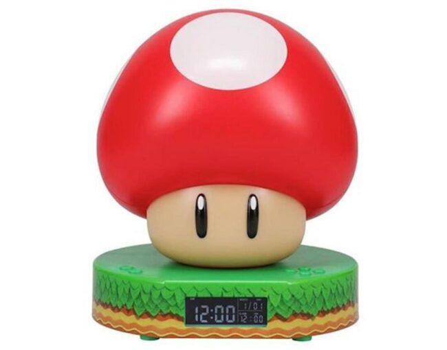 Paladone: Super Mario - Mushroom Digital Alarm Clock (PP10064NN)