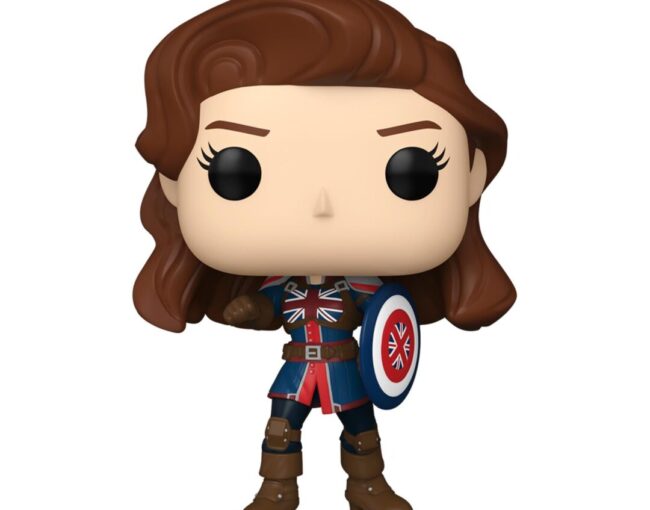 Funko Pop! Marvel: What If - Captain Carter (Special Edition) #1468 Bobble-Head Vinyl Figure