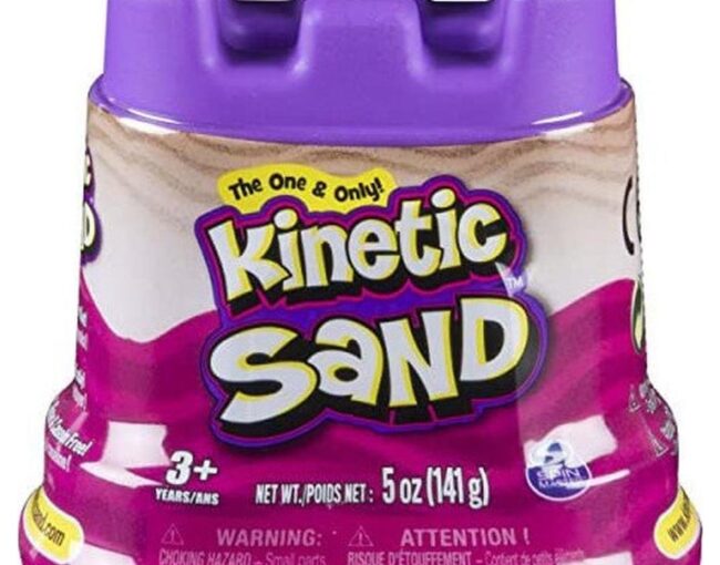 Spin Master Kinetic Sand - Pink SandCastle Single Container (20128037)