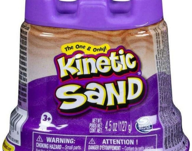 Spin Master Kinetic Sand - Purple SandCastle Single Container (20128038) - Image 2