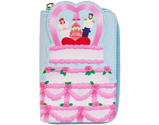 Loungefly Disney: The Little Mermaid - Wedding Cake Zip Around Wallet (WDWA2447)