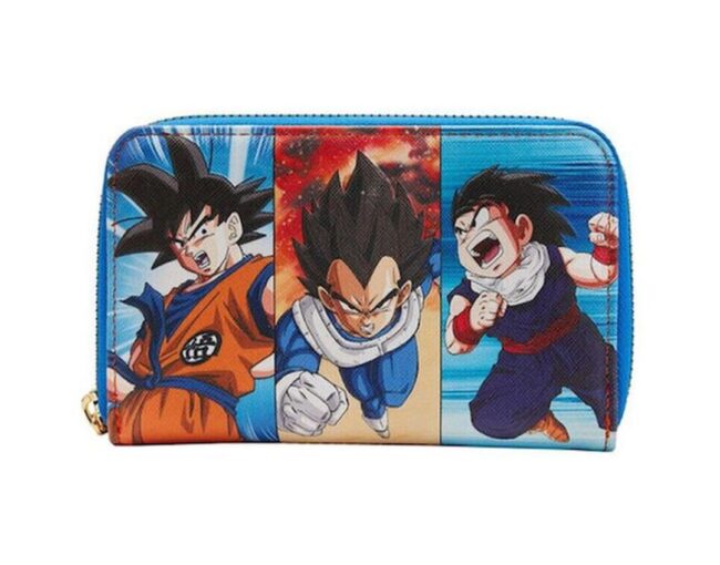 Loungefly Dragon Ball Z - Trio Zip Around Wallet (DBZWA0014)