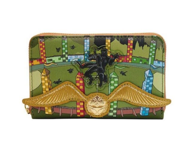 Loungefly Warner Bros: Harry Potter - Golden Snitch Zip Around Wallet (HPWA0147)
