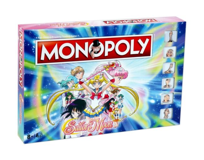 Winning Moves Monopoly: Sailor Moon Board Game (English Language) (036177)