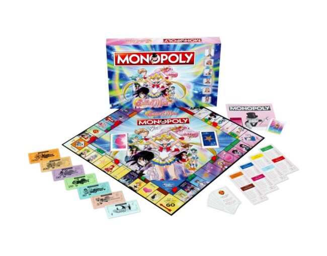 Winning Moves Monopoly: Sailor Moon Board Game (English Language) (036177) - Image 3