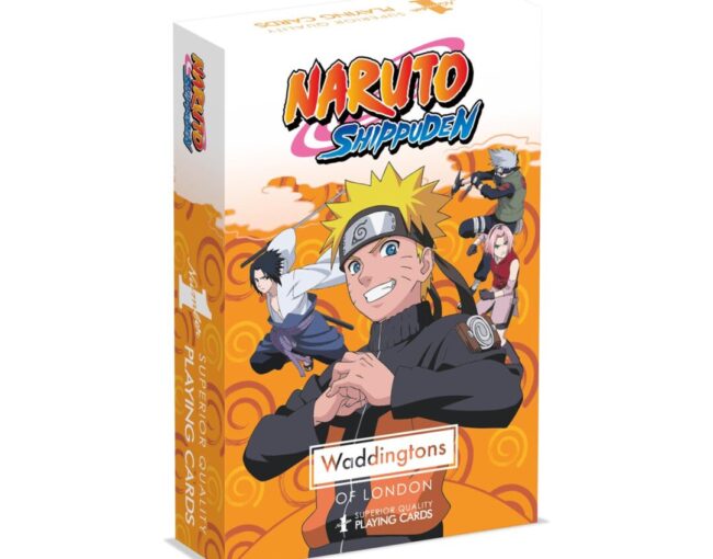 Winning Moves: Waddingtons No.1 - Naruto Playing Cards (WM03022-EN1)