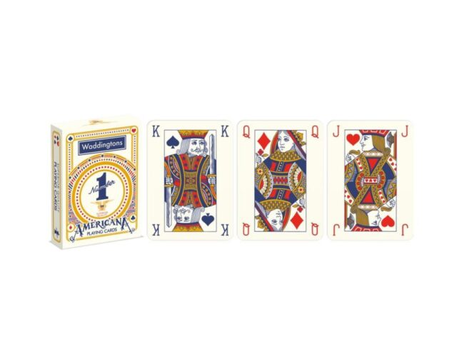 Winning Moves: Waddingtons No.1 - Americana Playing Cards (WM00753-EN1)