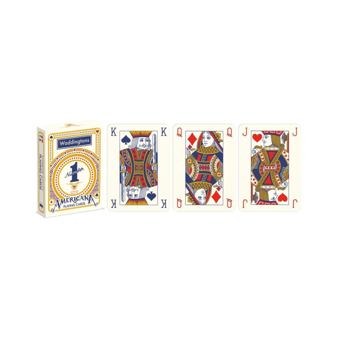 Winning Moves: Waddingtons No.1 - Americana Playing Cards (WM00753-EN1)