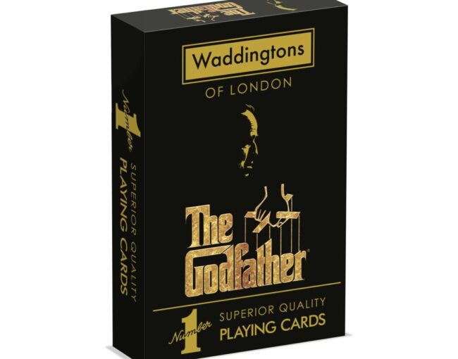 Winning Moves: Waddingtons No.1 - The Godfather Playing Cards (WM02909-EN1)