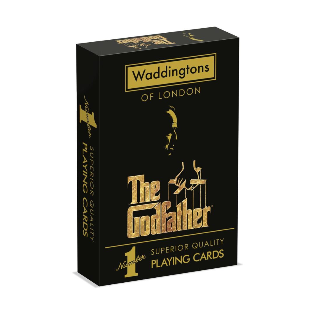 Winning Moves: Waddingtons No.1 - The Godfather Playing Cards (WM02909-EN1)