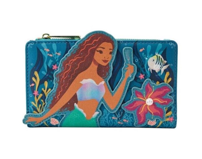 Loungefly Disney: Little Mermaid - Ariel Live Action Flap Wallet (WDWA2571)