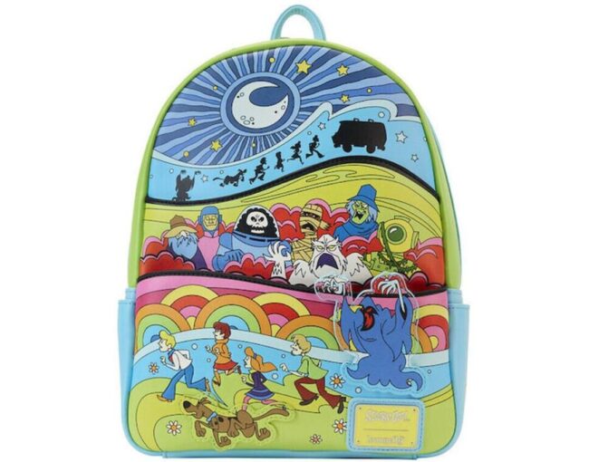 Loungefly Scooby Doo - Psychedelic Monster Chase Gitd Mini Backpack (SBDBK0007)