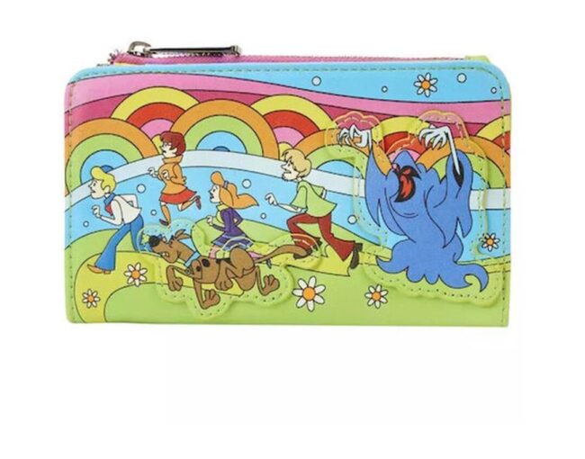 Loungefly Scooby Doo - Psychedelic Monster Chase Gitd Flap Wallet (SBDWA0005)