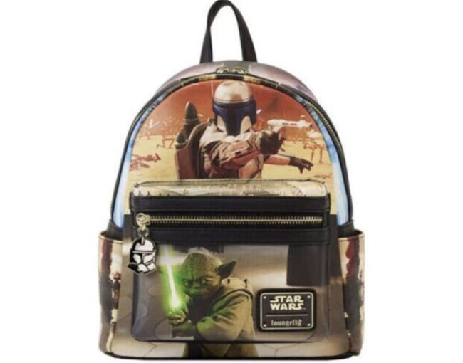 Loungefly Disney Star Wars - Episode Two Attack of the Clones Scene Mini Backpack (STBK0385)