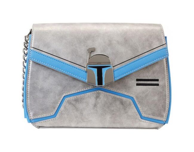 Loungefly Disney Star Wars: Attack off the Clones - Jango Fett Chain Strap Crossbody Bag (STTB0234)