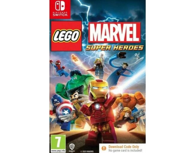NSW Lego Marvel Super Heroes (Code In Box)
