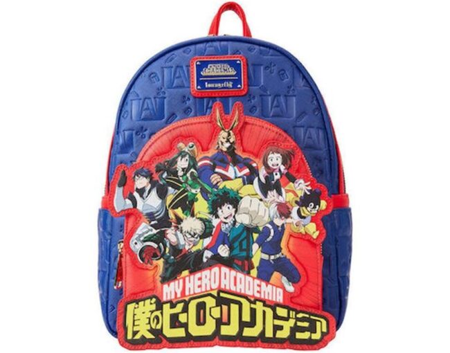 Loungefly My Hero Academia - Group Debossed Logo Mini Backpack (MHABK0023)