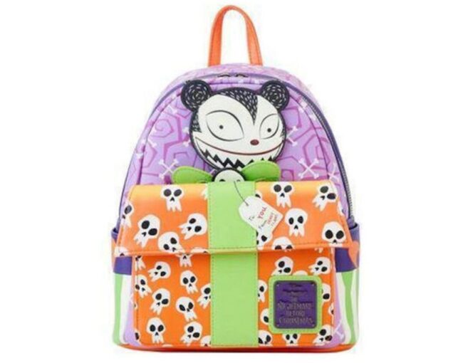 Loungefly Disney: Nightmare Before Christmas Scary Teddy Present Mini Backpack (WDBK3280)