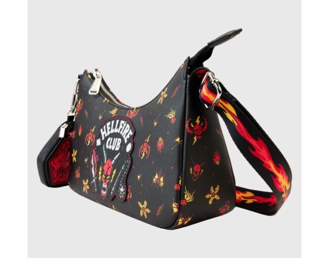 Loungefly Netflix: Stranger Things - Hellfire Club Crossbody (NFXTB0046) - Image 2