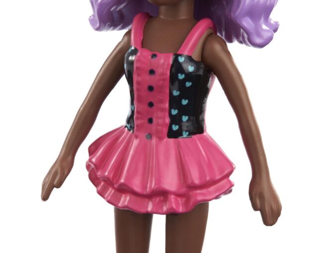 Mattel Polly Pocket Impulse Doll - Dark Skin Doll with Roller (HKV80) - Image 2